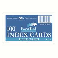 Ruled Index Cards 3X5