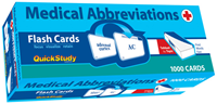 Medical Abbreviations Flash Cards