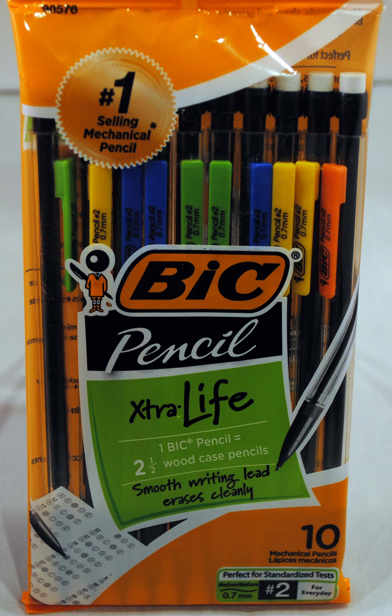 bic colored mechanical pencils