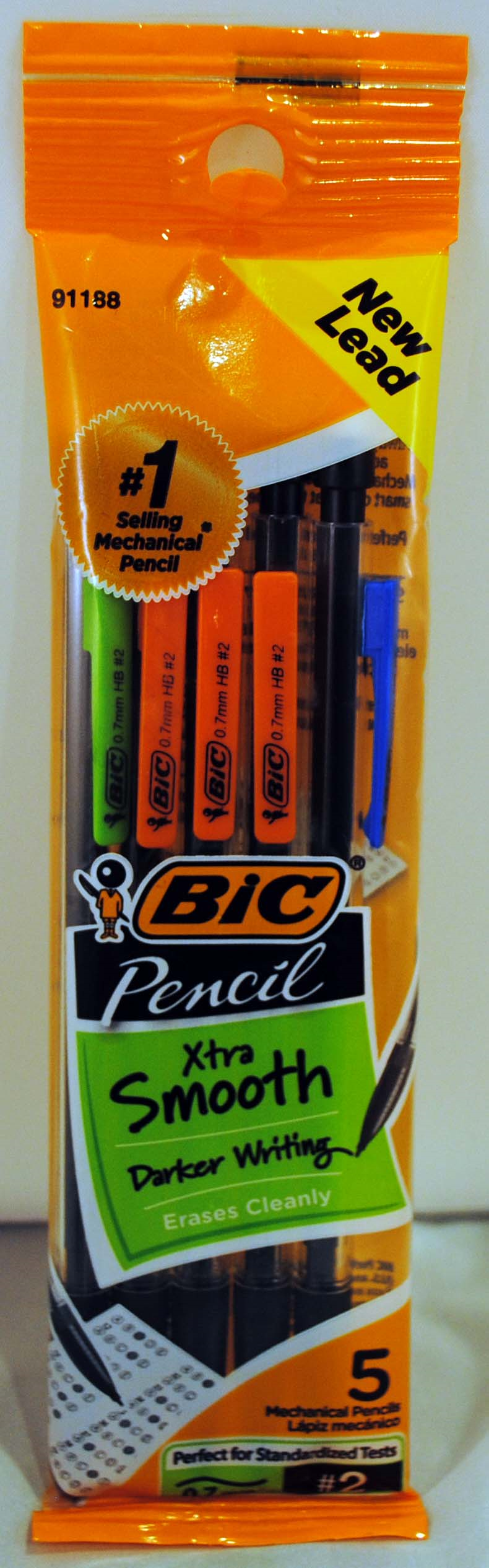 Bic Pencil Mechanical 5Pk 0.7Mm (SKU 1010472933)