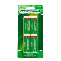 Eraser Ticonderoga White Vinyl 4Pk