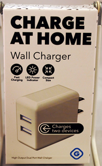 Gems Dual Usb Wall Charger White
