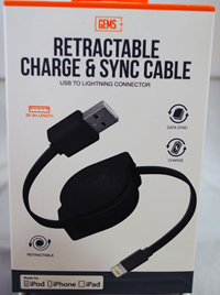 Gems Retractable Lightning Cable
