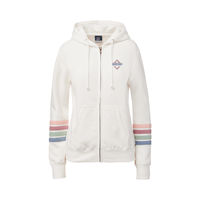 Mv Fitted Full Zip Stripe Hoodie