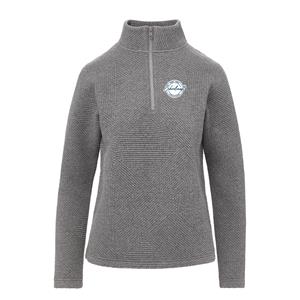 MV FITTED ZELDA ZIG-ZAG QUARTER ZIP