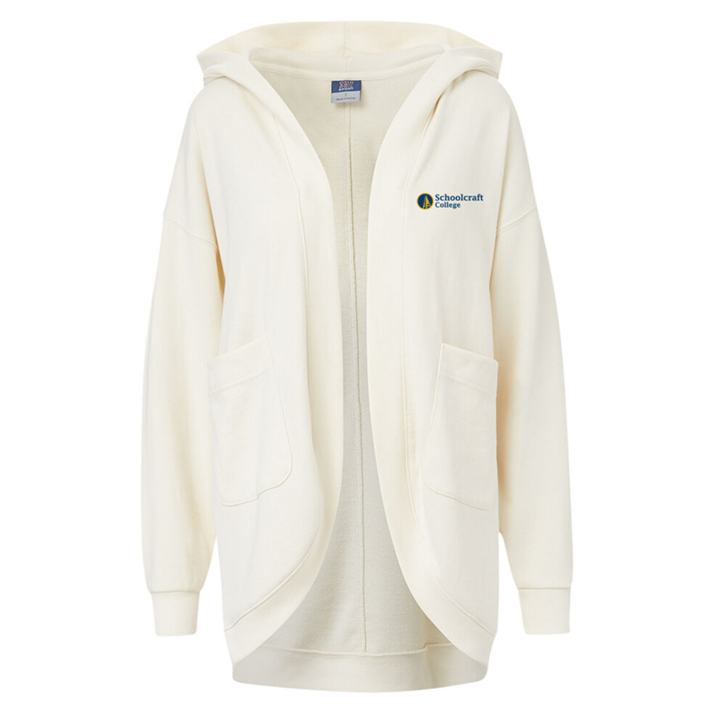 MV Flyaway Hooded Cardigan Schoolcraft College Online Bookstore