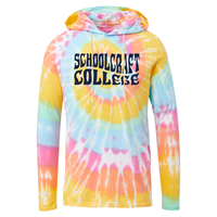 Mv Tie Dye Hooded Long Sleeve