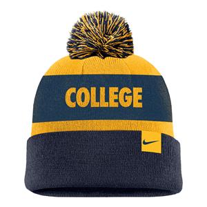NIKE SC STRIPE BEANIE W/POM