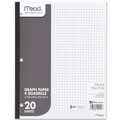 Notebook Mead Graph Paper (SKU 1052510464)