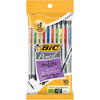 Pencil Bic Mechanical 10Pk 0.7Mm