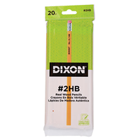 Pencil Dixon Real Wood Pencil 20Pk