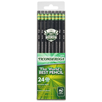 Pencil Ticonderoga Premium Wood Pencil 24Pk