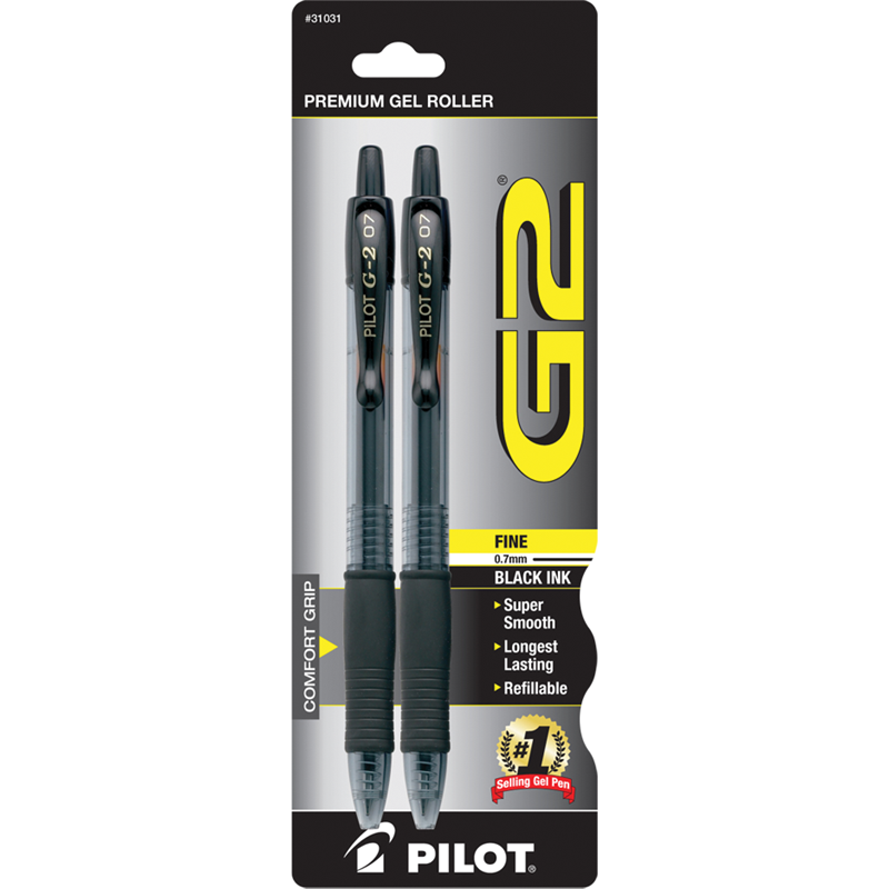 Pen G2 Gel Ink 2Pk Fine (SKU 1021214133)