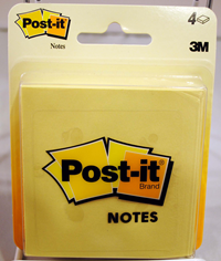 Post It 4 Pack