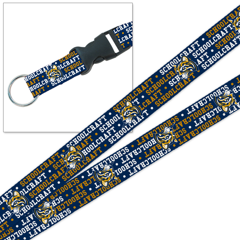 Sc 3/4" Full Color Lanyard With Buckle (SKU 1061921625)