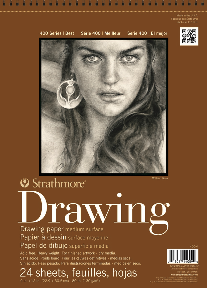 Strathmore Drawing 400 Series Paper Pad (SKU 1008657558)