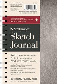 STRATHMORE METALLIC SKETCH JOURNAL