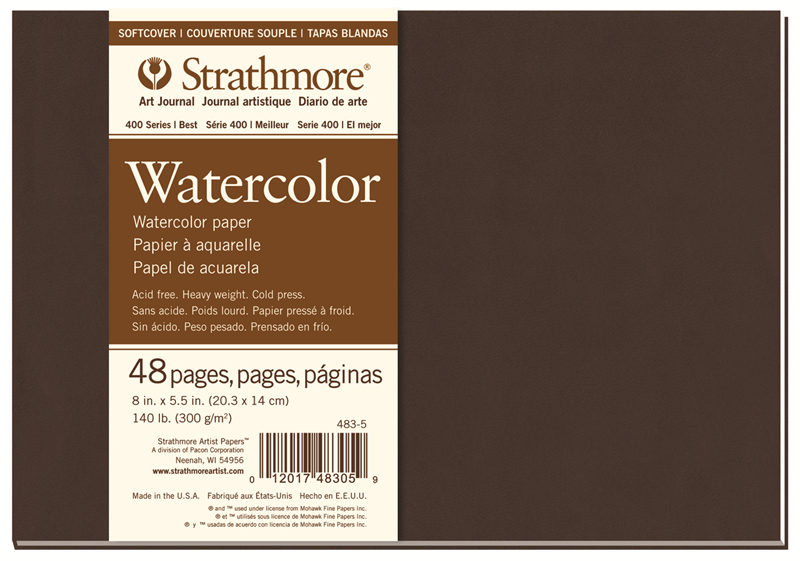 Strathmore Softcover Watercolor Journal (SKU 1050402459)