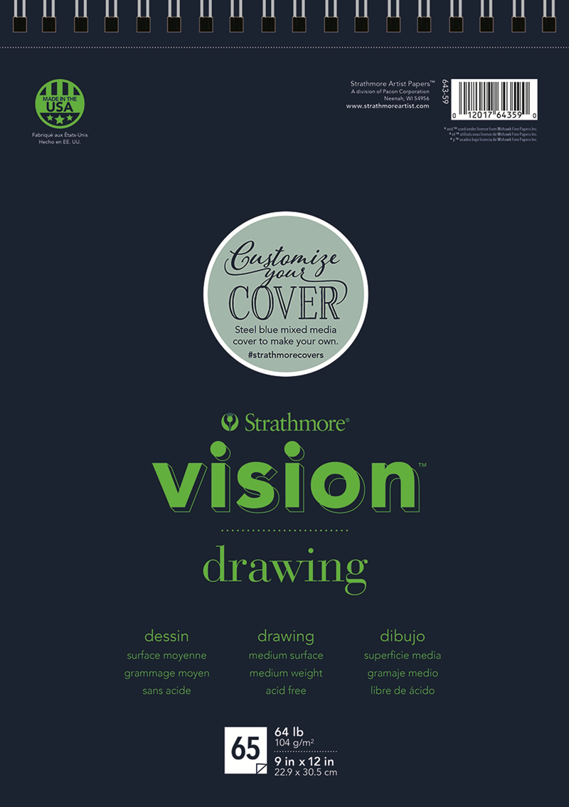 Strathmore Vision Drawing Paper Pad  Schoolcraft College Online Bookstore