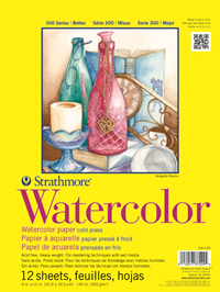 Strathmore Watercolor 300 Series Paper Pad