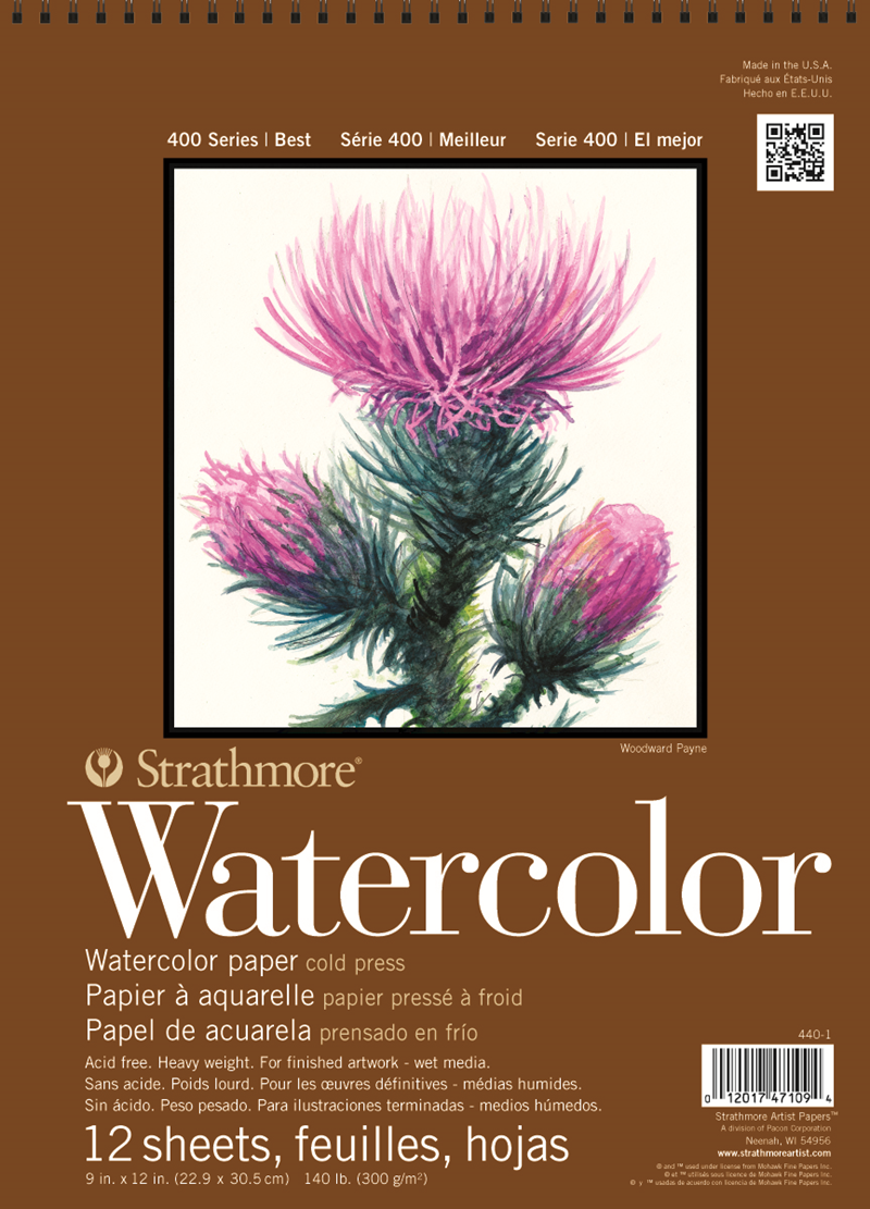 Strathmore Watercolor 400 Series Paper Pad (SKU 1057785158)
