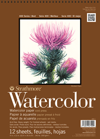 Strathmore Watercolor 400 Series Paper Pad